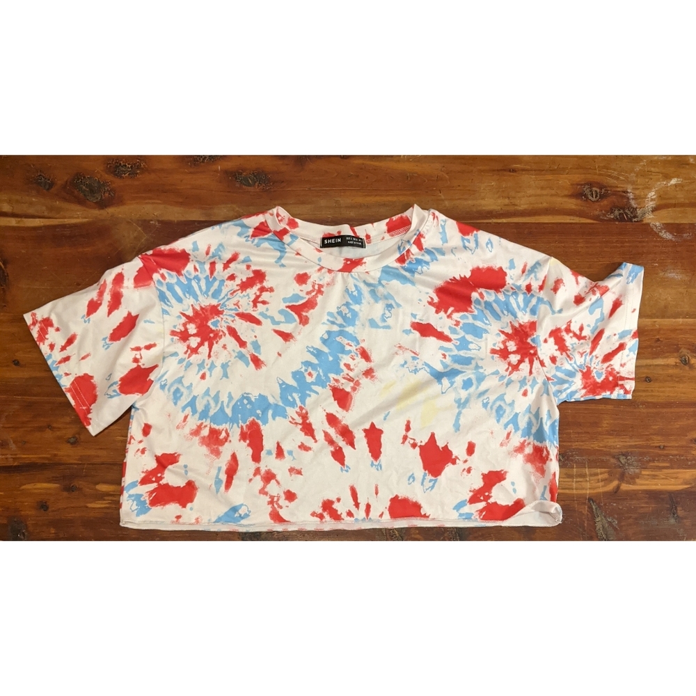 Tie dye crop top